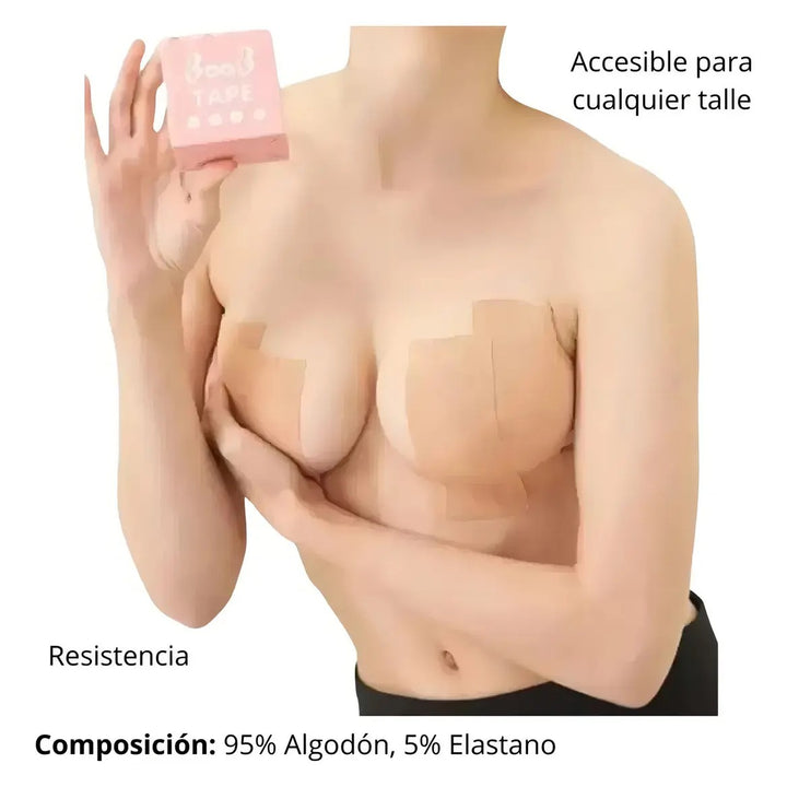 ✨ Boob Tape™ | Cinta Levanta Busto Invisible | 2x1 SOLO POR HOY