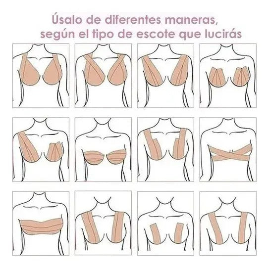 ✨ Boob Tape™ | Cinta Levanta Busto Invisible | 2x1 SOLO POR HOY