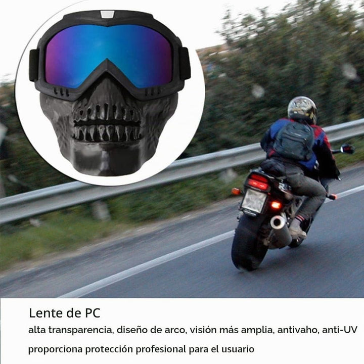 Máscara Táctica con Lentes Desmontables