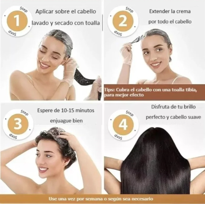 ✨ Karseell Collagen™ | Mascarilla Capilar de Reparación Profunda con Colágeno aceite de argán | 2X1 SOLO POR HOY