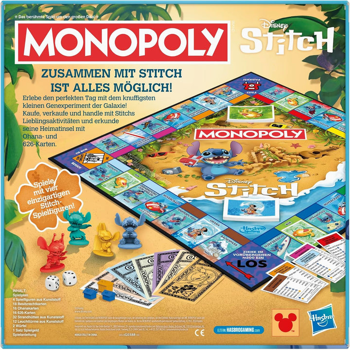 💙 Monopoly Stitch™ | La Aventura Más Traviesa de Disney