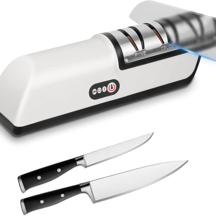 🔪 SharpPro™ | Afilador Eléctrico de Cuchillos de 3 Velocidades | RECARGABLE